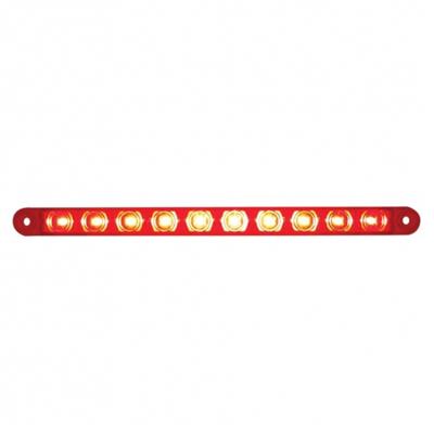 Red thin 9" long LED stop/turn/tail light bar