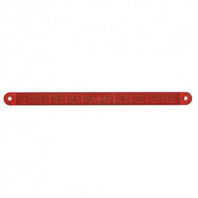 Red thin 9" long LED stop/turn/tail light bar