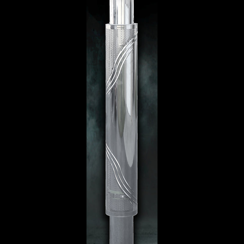 Roadworks Exhaust stainless steel heat shields - PAIR, includes mounting clamps