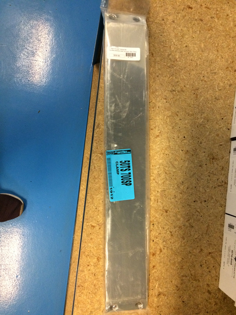 Dynaflex stainless steel "tru-seal" exhaust band clamp - 7" diameter