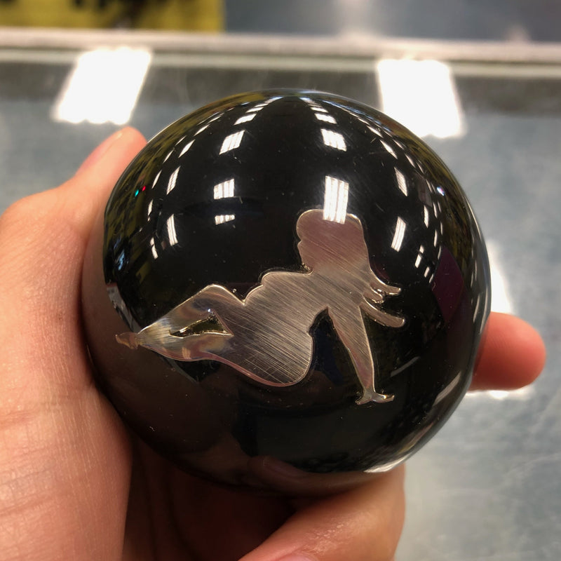 "Thicc Lady" 2.25" diameter round gear shift knob