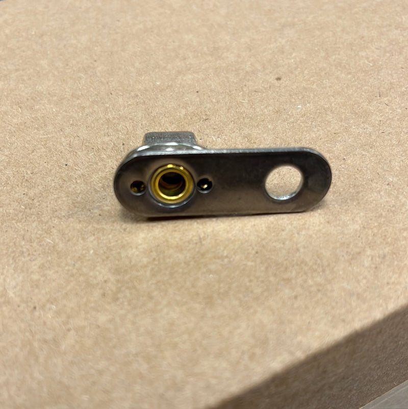 Heavy duty stainless steel turnbuckle for Peterbilt and Kenworth bugscreens and winterfronts