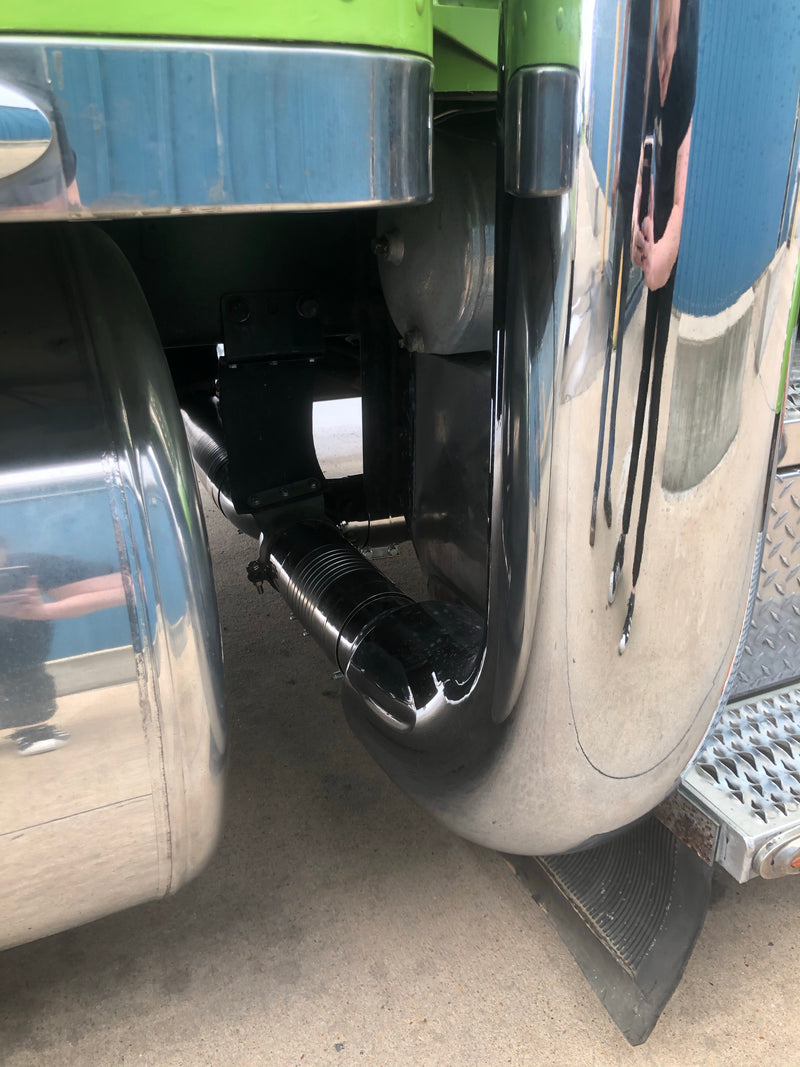 Peterbilt 359/379 8" Diameter Chrome Exhaust Kits