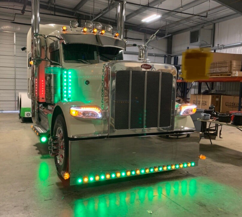 UST (blind mount) premium 8 gauge chrome 20" boxed end bumper