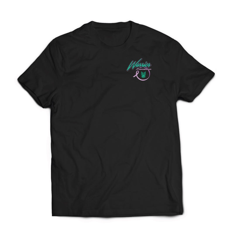 "Cancel Cancer - Warrior" Trucker Tee Shirt