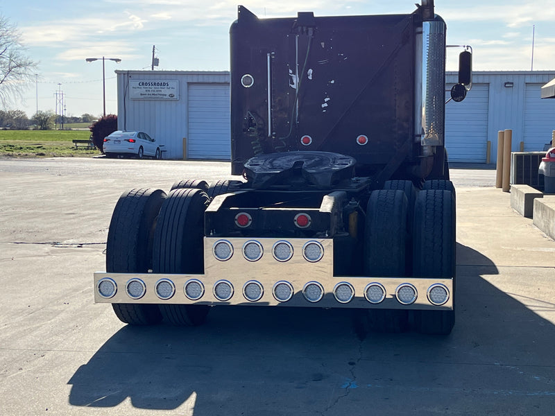 Stainless steel reversed T-bar with 16 round 4" light holes