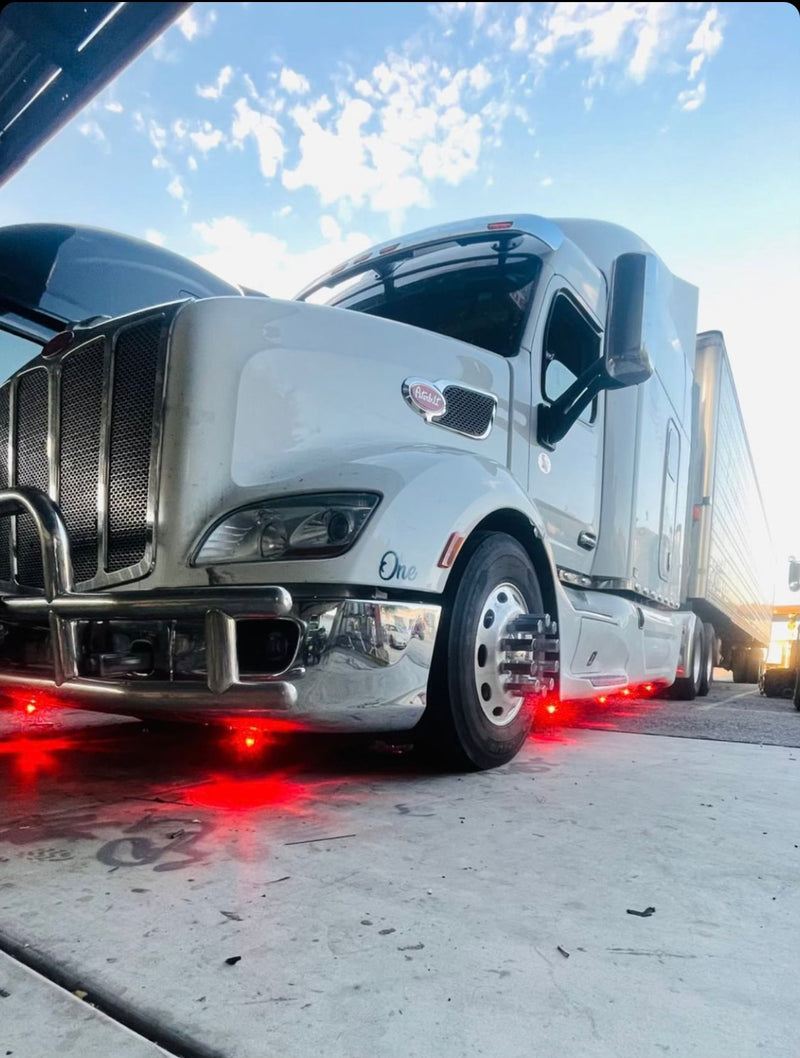 #1157 dual color 15 diode LED light bulb for glass watermelon lens light - SINGLE