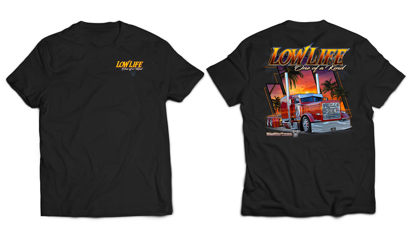 "Low Life" trucker tee shirt