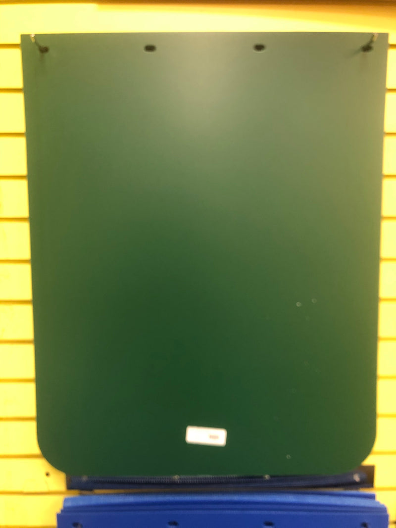 24" x 30" bright colored plastic mudflap - Green