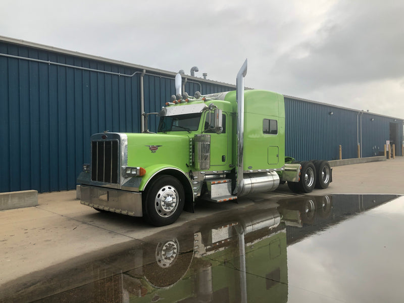 108" tall Boilermaker chrome exhaust tip - 8" diameter, no reduction