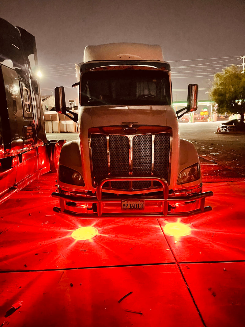 #1157 dual color 15 diode LED light bulb for glass watermelon lens light - SINGLE