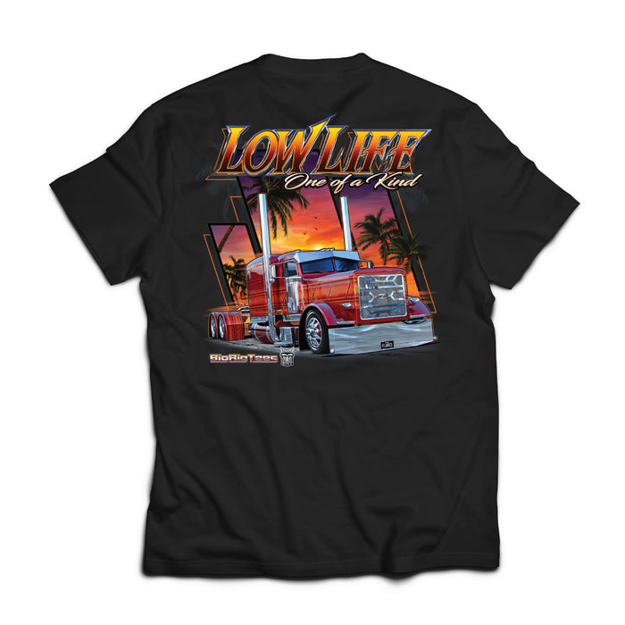 "Low Life" trucker tee shirt