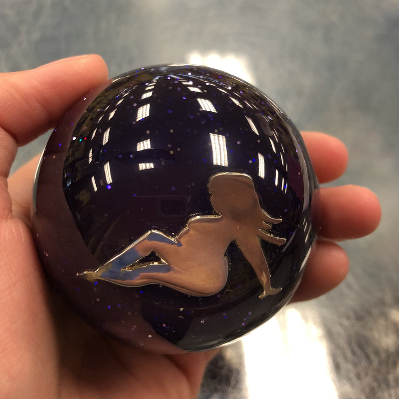 "Thicc Lady" 2.25" diameter round gear shift knob