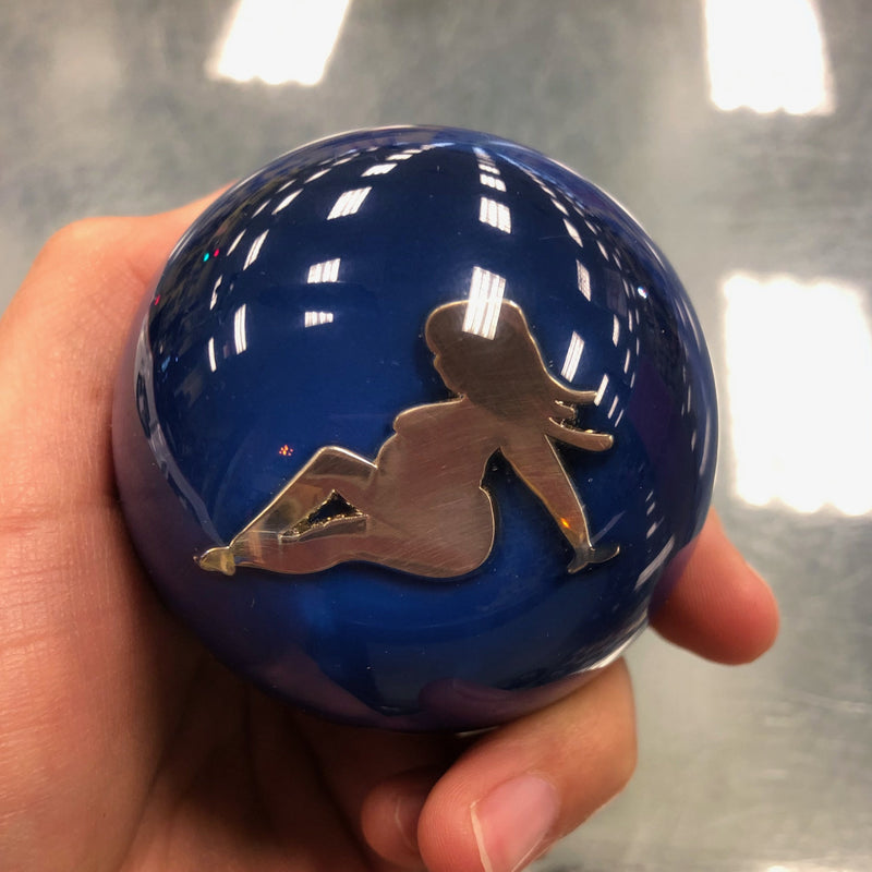 "Thicc Lady" 2.25" diameter round gear shift knob