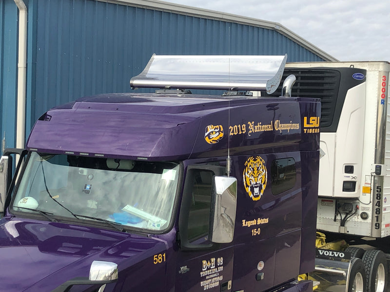 Stainless steel rooftop Wing for stand-up sleepers