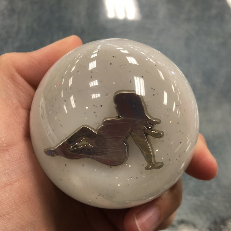 "Thicc Lady" 2.25" diameter round gear shift knob