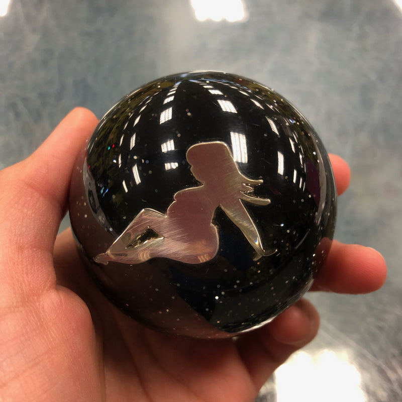 "Thicc Lady" 2.25" diameter round gear shift knob