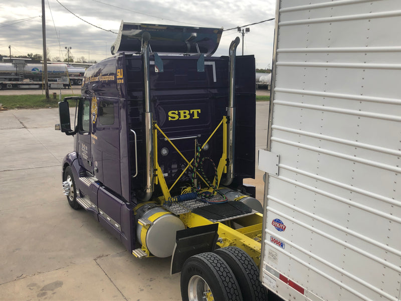 Stainless steel rooftop Wing for stand-up sleepers