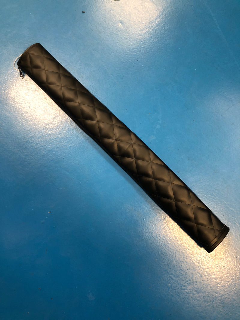 30" black vinyl gear shift cover without flare