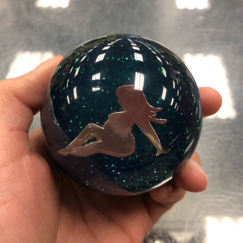 "Thicc Lady" 2.25" diameter round gear shift knob