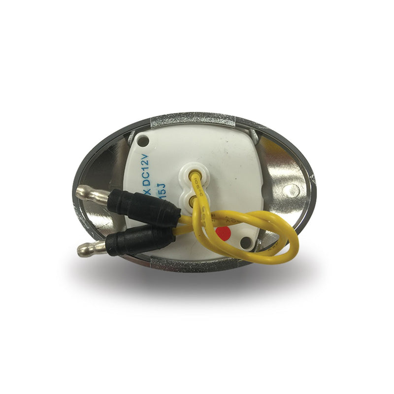 M3-style Amber 4 diode LED marker light - CLEAR lens